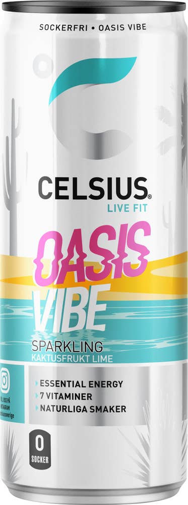 Celsius Oasis Vibe 355ml