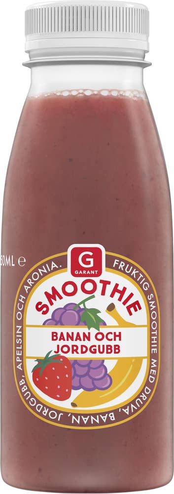 Garant Smoothie Jordgubb & Banan