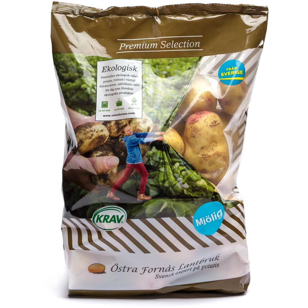 Potatis Mos/Mjölig EKO Klass1 2kg Sverige