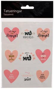 Hedlundgruppen Tatueringar Hjärtan & Text