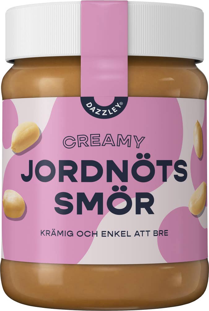 Dazzley Jordnötssmör Creamy
