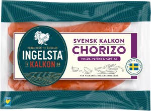 Ingelsta Kalkon Kalkonchorizo 3-p