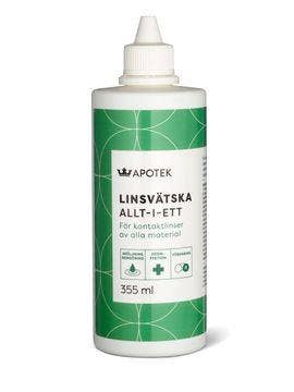 Kronans Apotek Linsvätska Allt-i-ett, Linsvätska,
