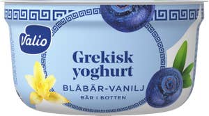 Valio Grekisk Yoghurt Blåbär & Vanilj Laktosfri