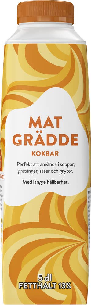 Dairy Foods Matgrädde Kokbar 13% Längre Hållbarhet