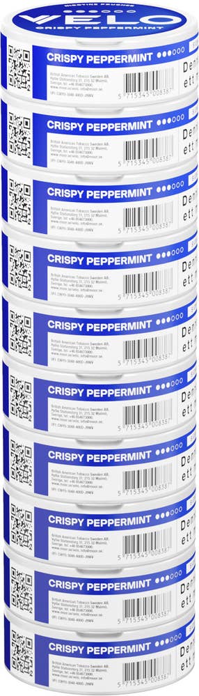 VELO Crispy Peppermint Slim Stock