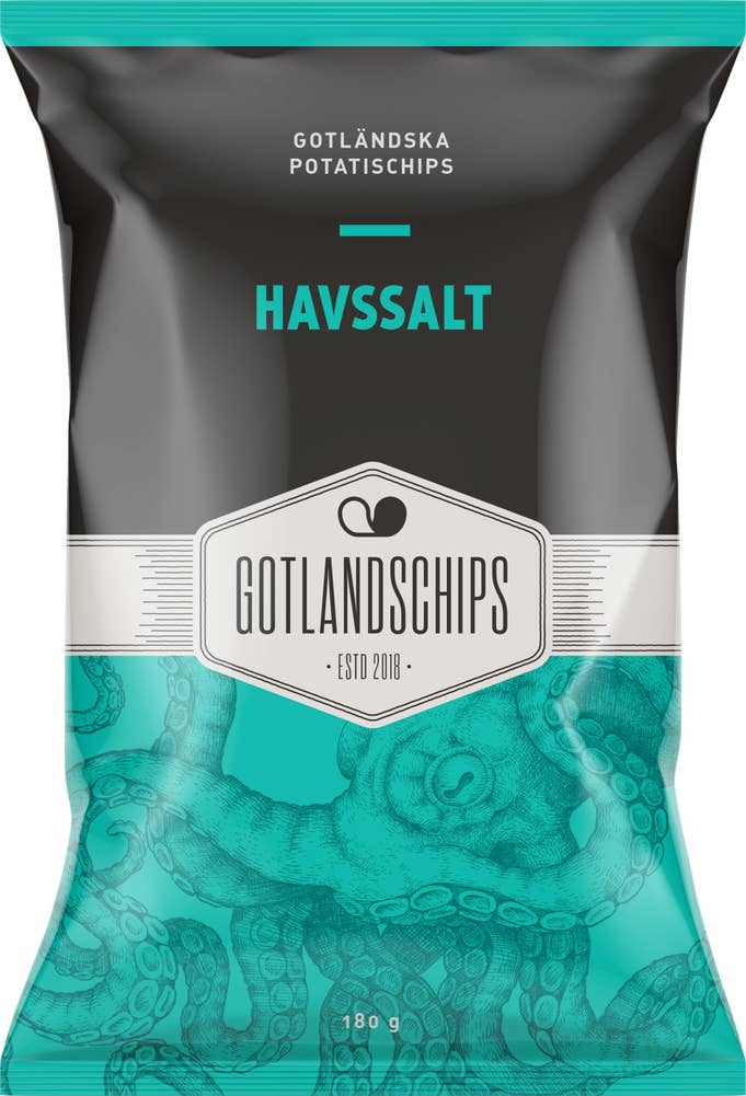 Gotlandschips Chips Havssalt