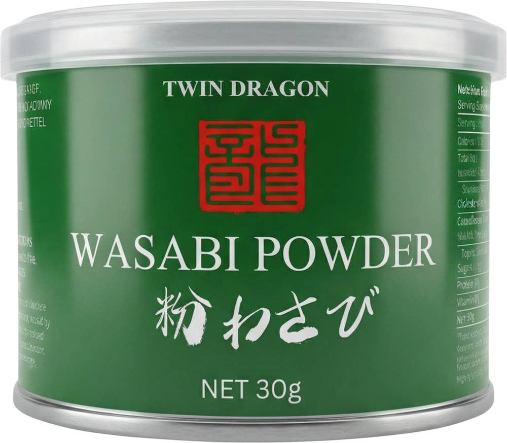 Twin Dragon Wasabi Pulver
