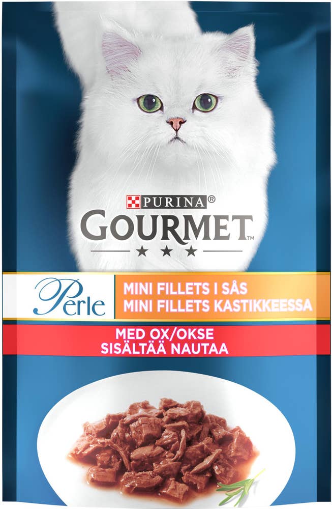 GOURMET Våtfoder Oxkött