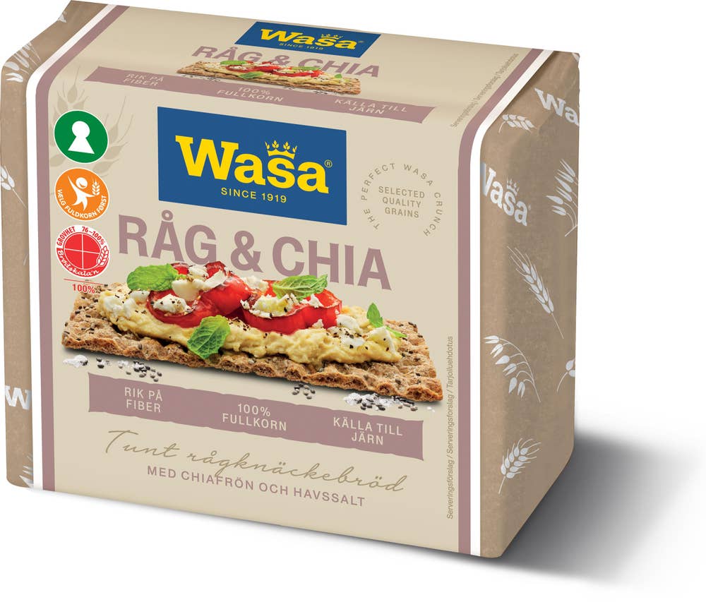 Wasa Knäckebröd Råg & Chia