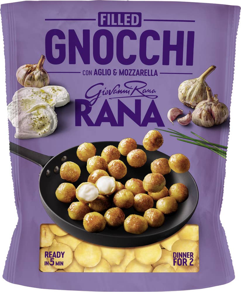Rana Fylld Gnocchi Vitlök & Mozzarella