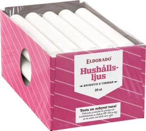 Eldorado Hushållsljus 19cm