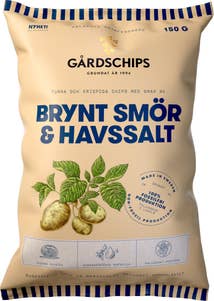 Gårdschips Chips Brynt Smör & Havssalt