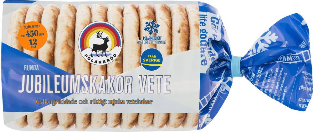 Polarbröd Jubileumskakor Vete
