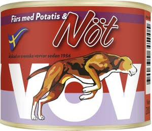 Vov Hundmat Nöt & Potatis