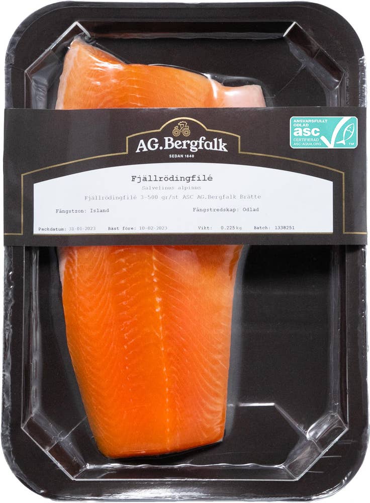 AG Bergfalk Fjällrödingfilé ASC