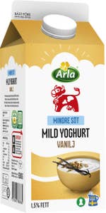 Arla Ko® Yoghurt Mild 1,5% Vanilj Mindre Socker