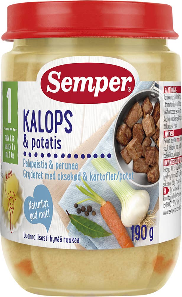 Semper Kalops med Potatis 1År