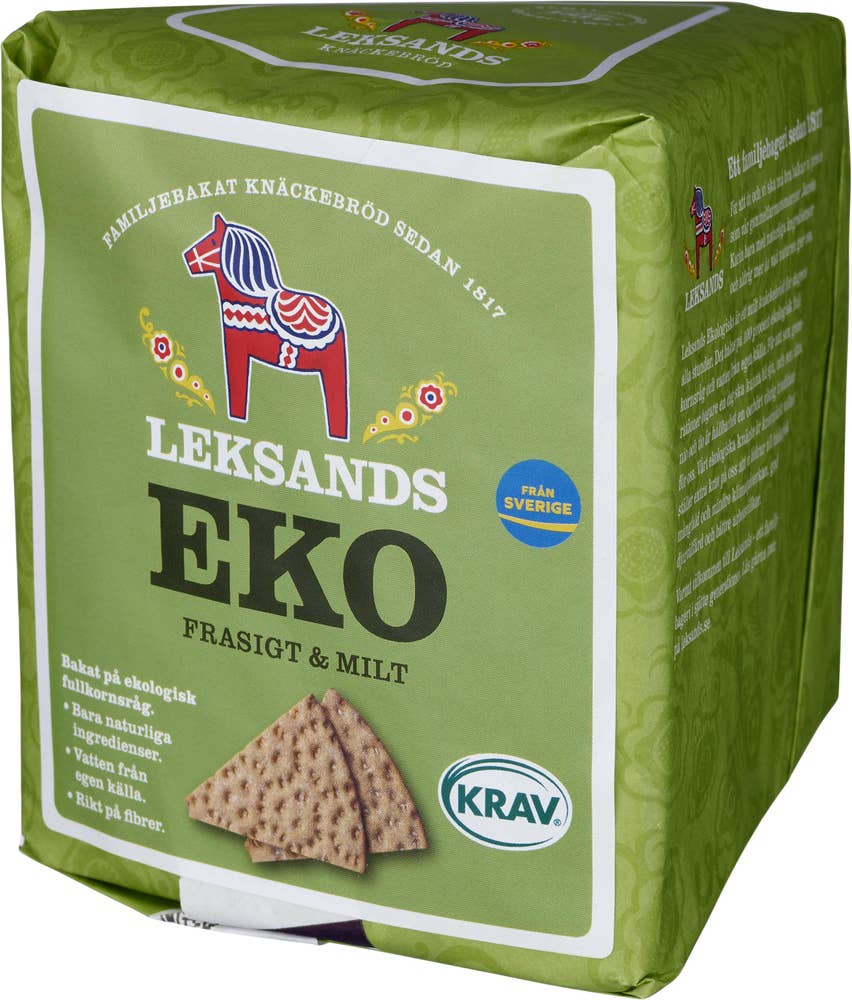 Leksands Knäckebröd Trekantsknäcke EKO