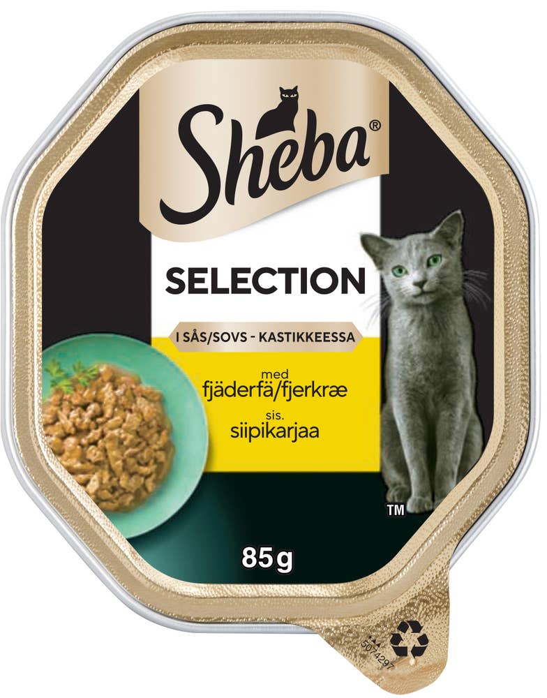 Sheba Kattmat Lamm & Kyckling i Sås