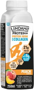 Lindahls Protein+ Yoghurtdryck med Kollagen Persika & Passion