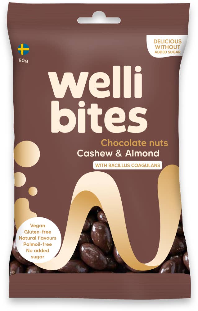 Wellibites Chocolate Nuts Cashew & Mandel