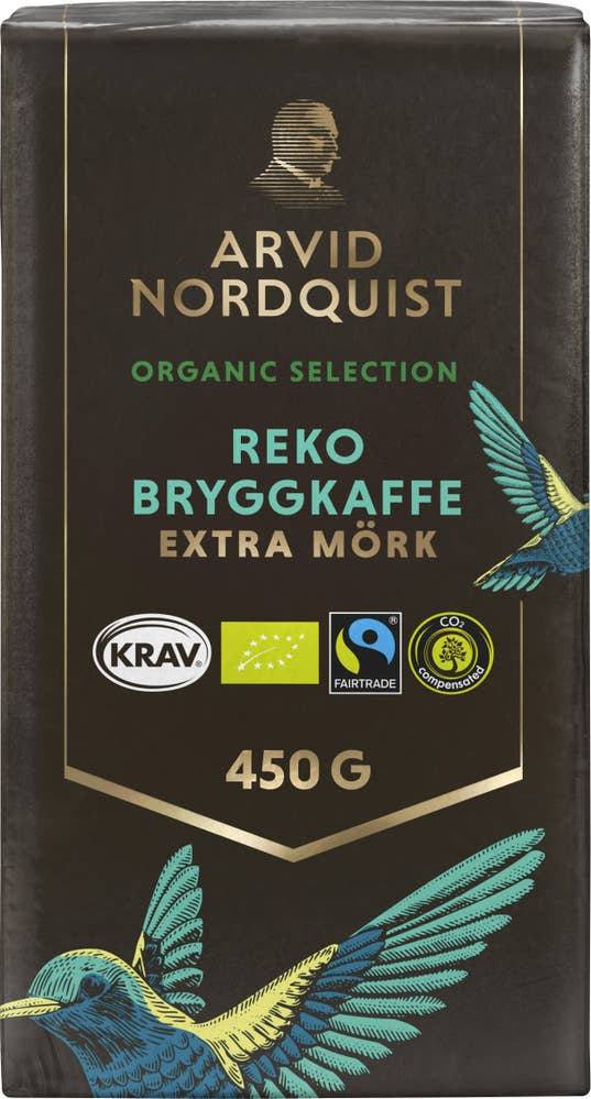 Reko Bryggkaffe Extra Mörk EKO/KRAV/Fairtrade