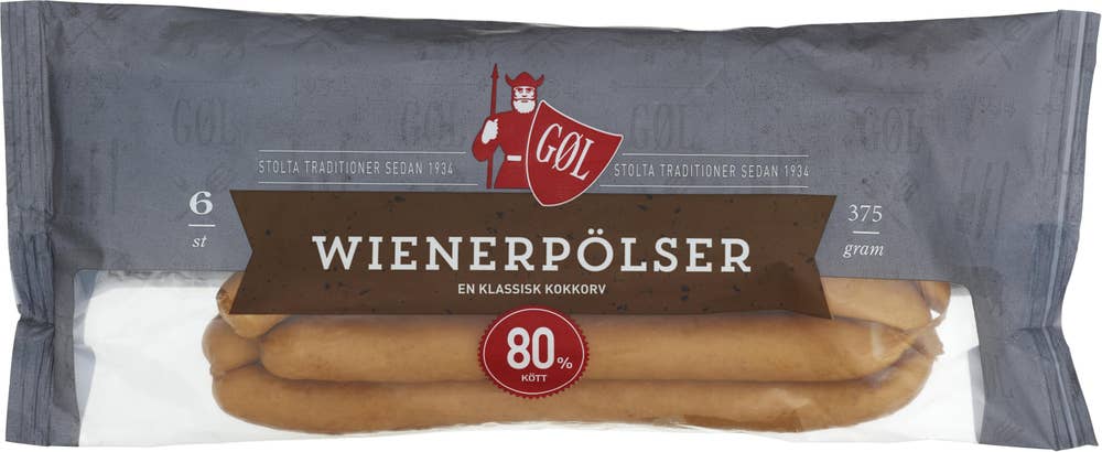 GØL Wienerpölser Gol Pölser