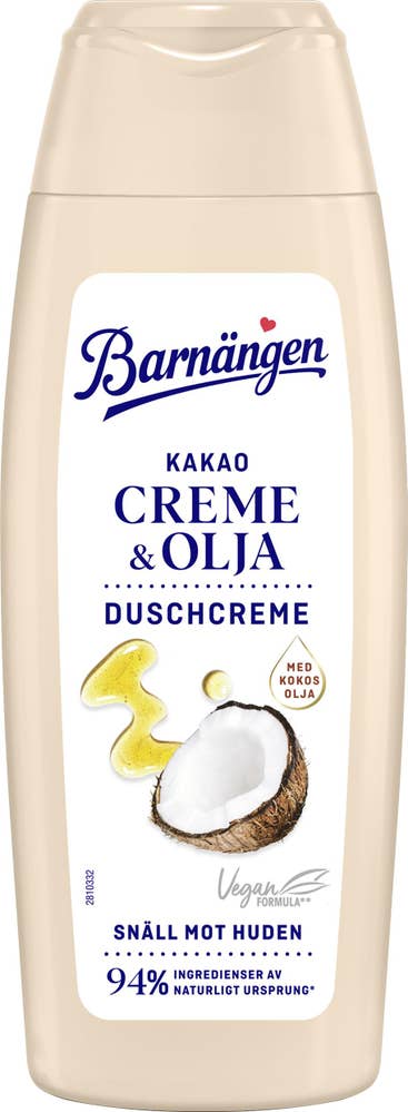Barnängen Duschcreme Creme & Olja Kakao