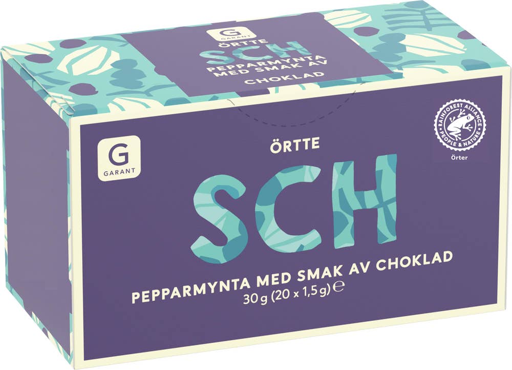 Örtte Mynta & Choklad