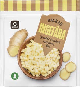 Garant Ingefära Hackad Fryst