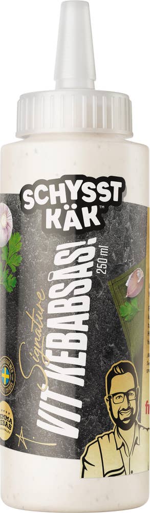 Schysst Käk Kebabsås Vit