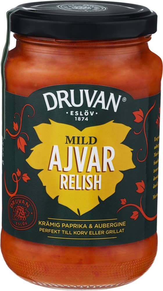 Druvan Ajvar Relish Mild Druvan