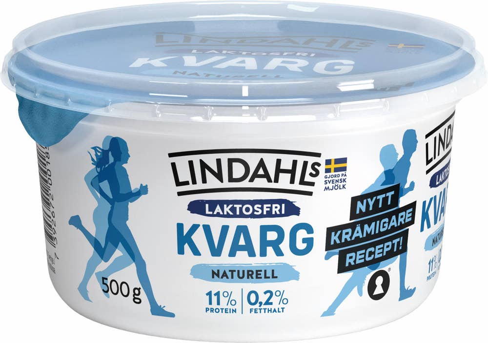 Lindahls Kvarg Naturell 0,2% Laktosfri