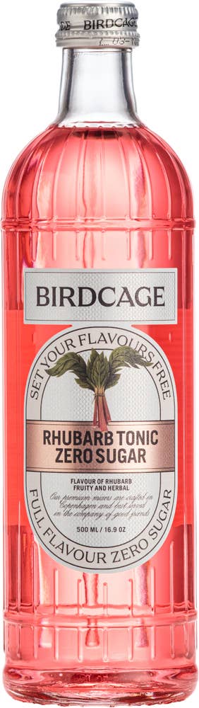 Birdcage Rhubarb Tonic Water Zero