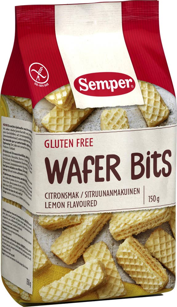 Semper Wafer Bits Lemon Glutenfritt