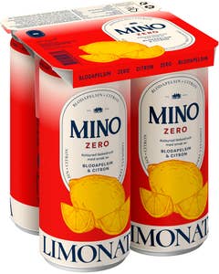 Mino Limonata Blodapelsin & Citron Zero 4x33cl