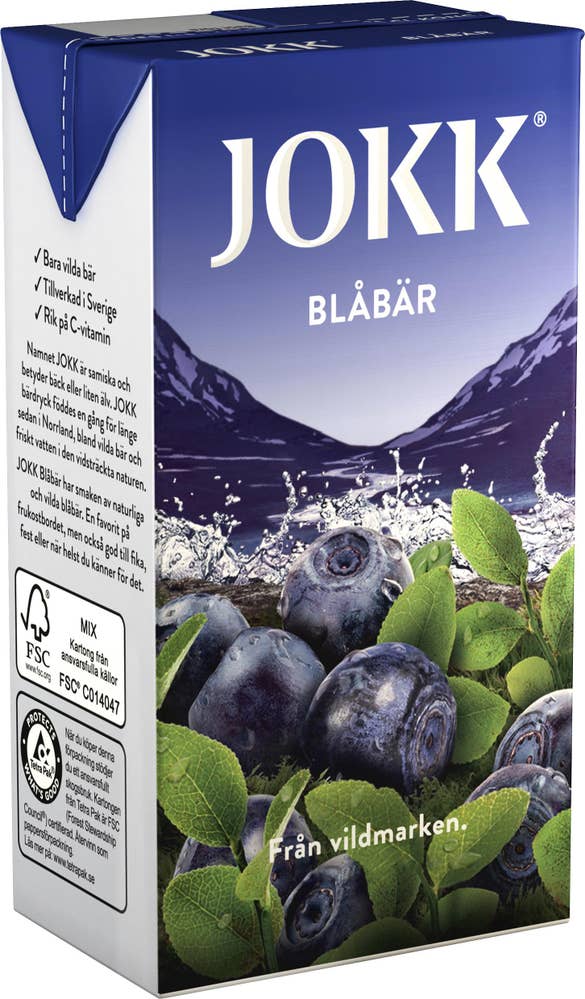 Ej sorterad Blåbär Koncentrat Jokk