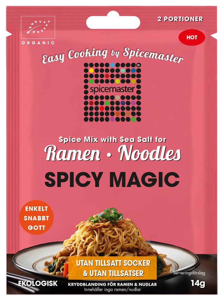 Spicemaster Kryddmix Spicy Magic med Havssalt EKO