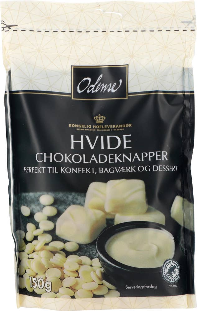 Odense Vita Chokladknappar