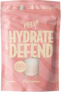 Heey! Hydrate & Defend Electrolytes Pink Grape 40 portioner
