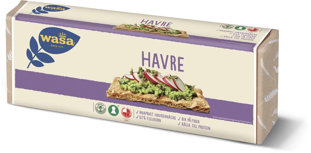 Wasa Havre Knäckebröd bröd
