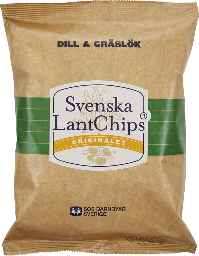 Ej sorterad Chips Dill/Gräslök LantChips