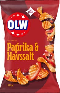 OLW Chips Paprika & Havssalt