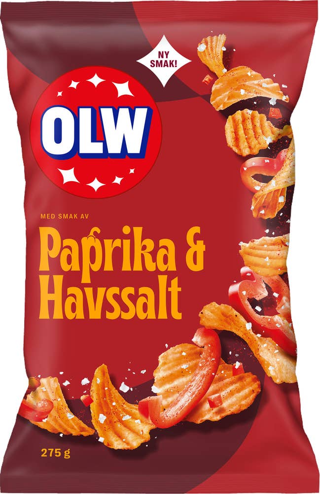 OLW Chips Paprika & Havssalt