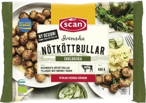 Scan Nötköttbullar Frysta EKO