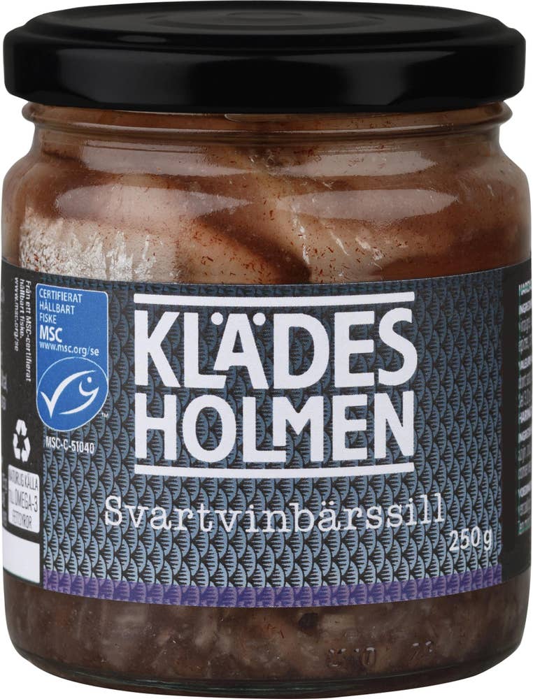 Klädesholmen Sill Svartvinbär MSC