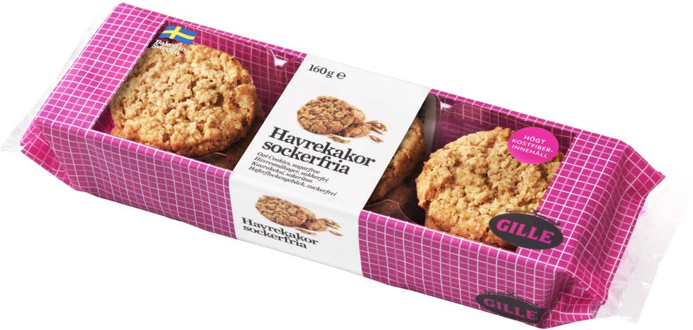 Gille Havrekakor Sockerfria