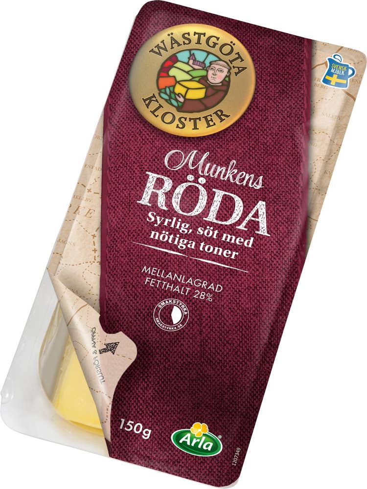 Wästgöta Kloster® Munkens Röda Skivad 28% Wästgöta Kloster