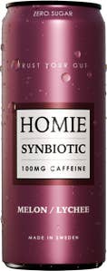Homie Synbiotic Melon & Lychee Zero Sugar